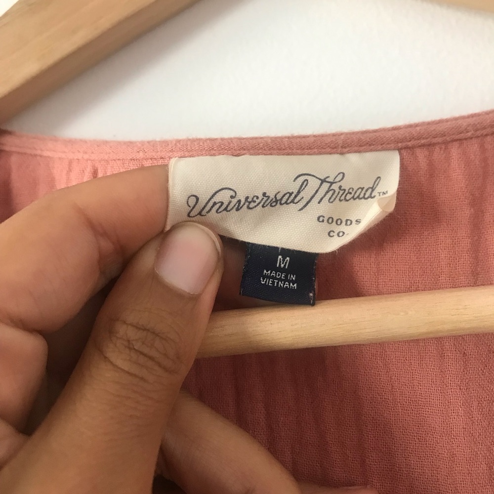 Universal Thread Dusty Rose Dress - Picture 8 of 10